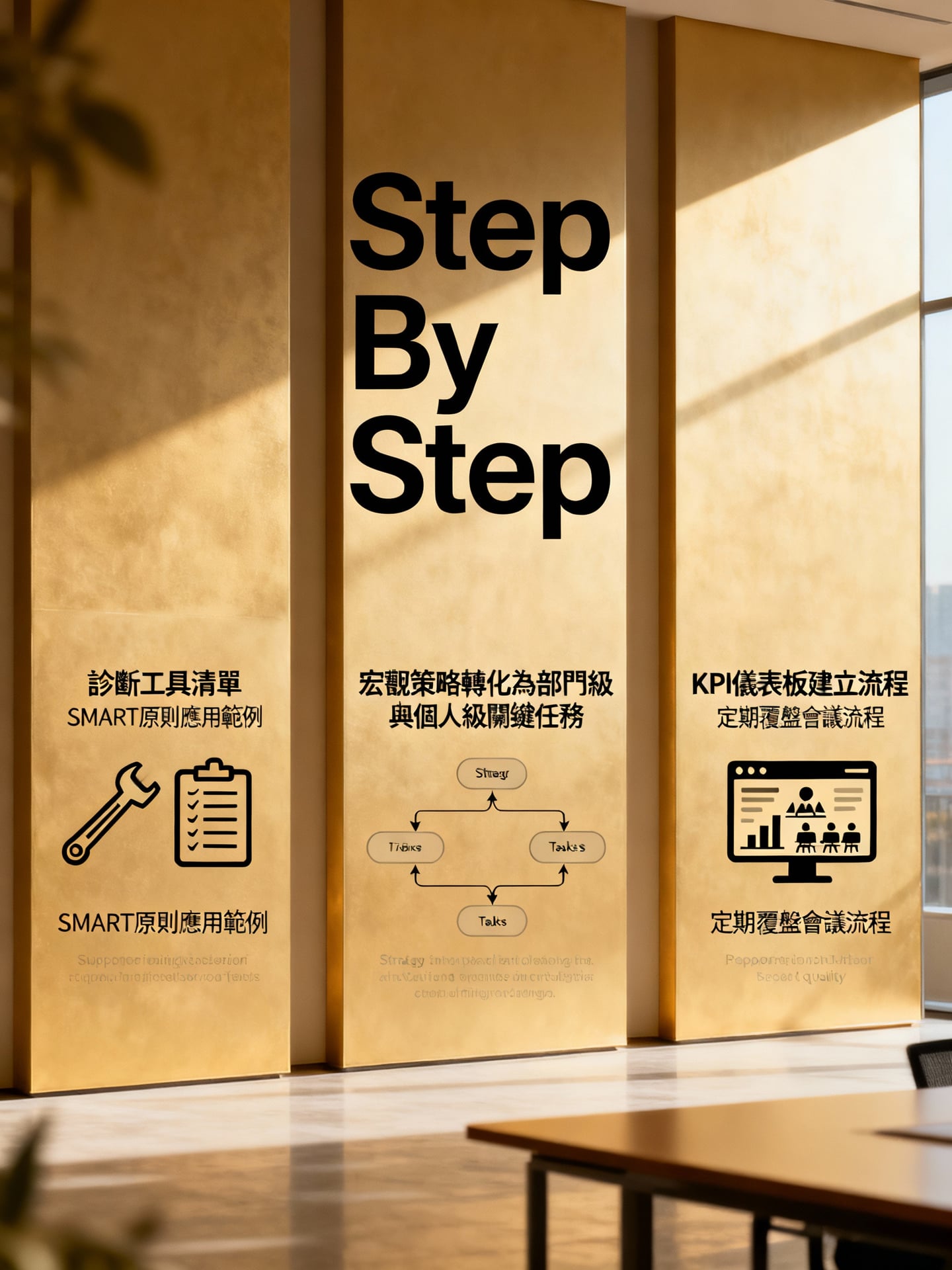 四階段實施步驟詳解 - 說明圖片