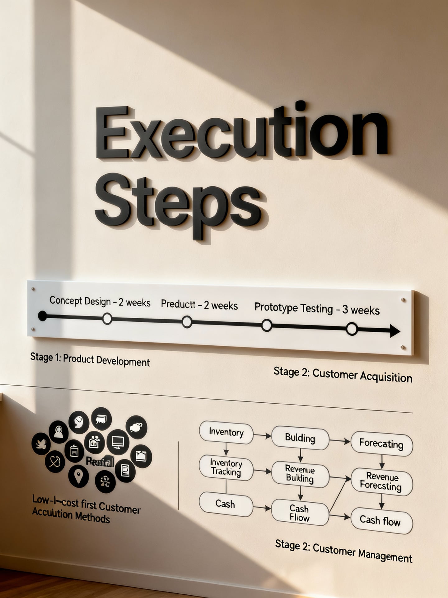 張琦創業故事:從零到一的成功秘訣與實戰策略解析 3 從零到一的執行步驟 - 說明圖片