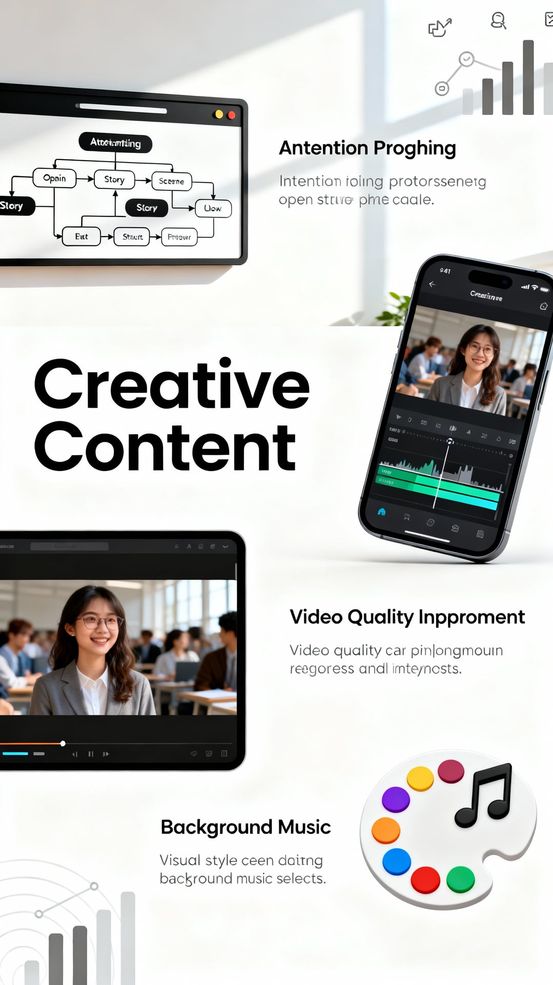 第二步：創意內容製作與視覺呈現 - 說明圖片