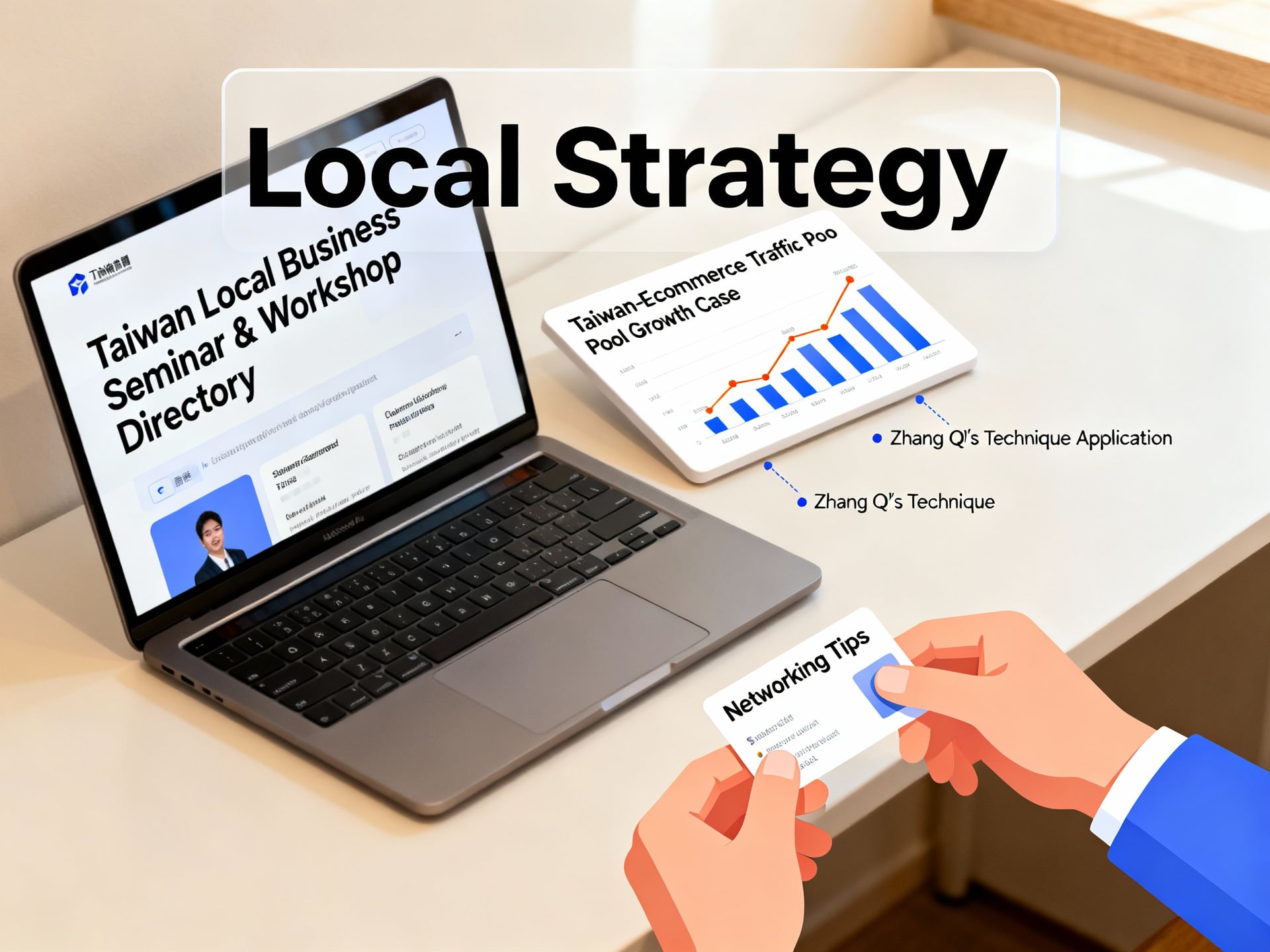 商業技巧的在地化應用與活動參與策略 - 說明圖片