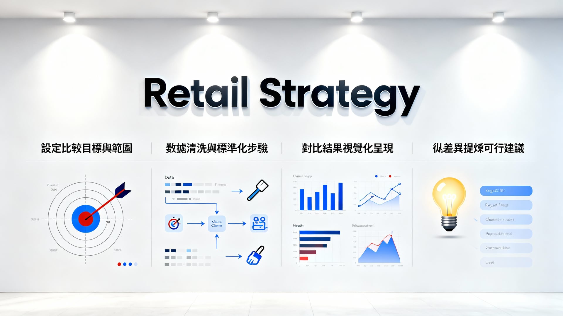 零售業營銷策略對比分析實例 - 說明圖片