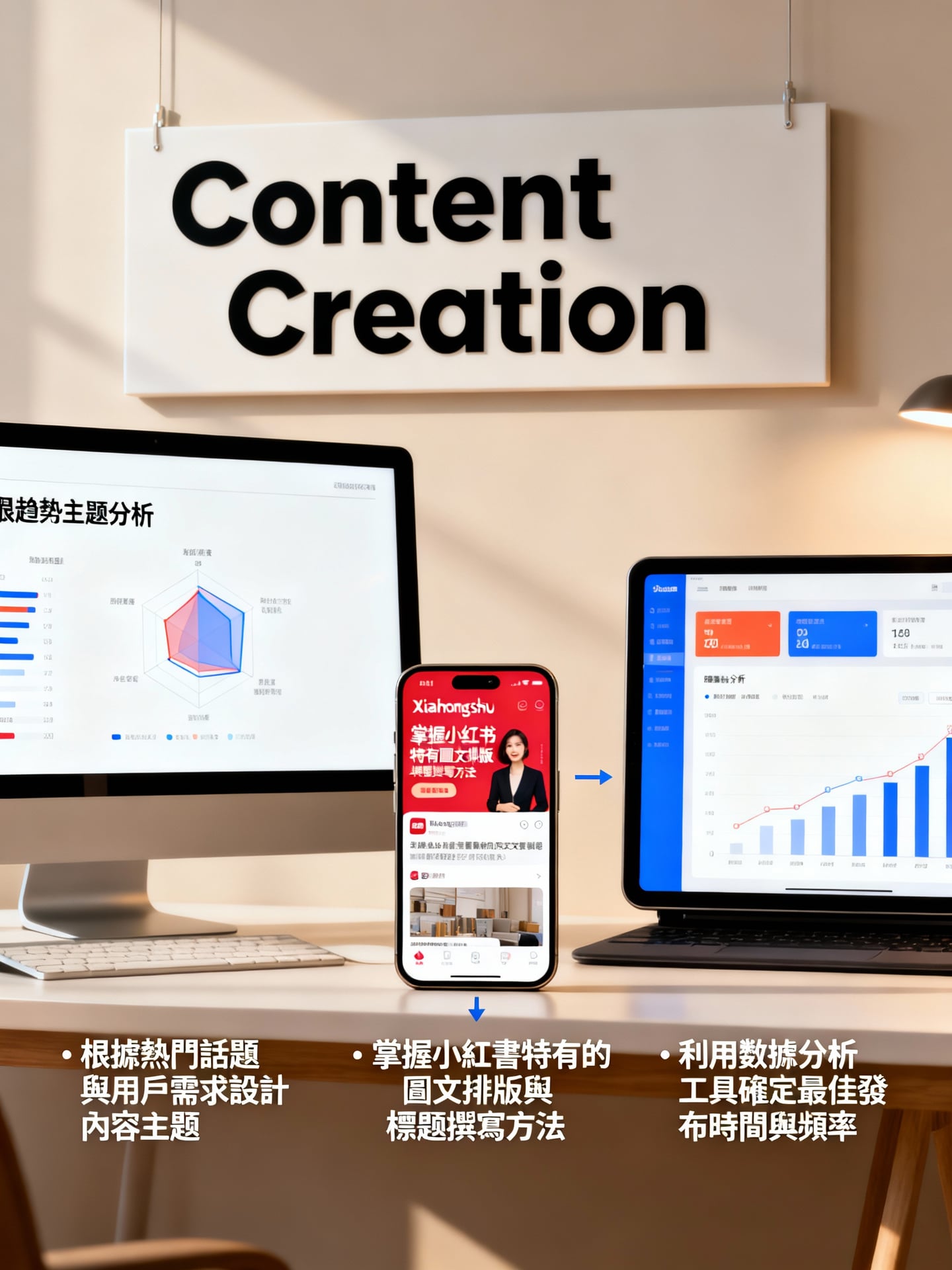 內容創作與發布流程優化 - 說明圖片