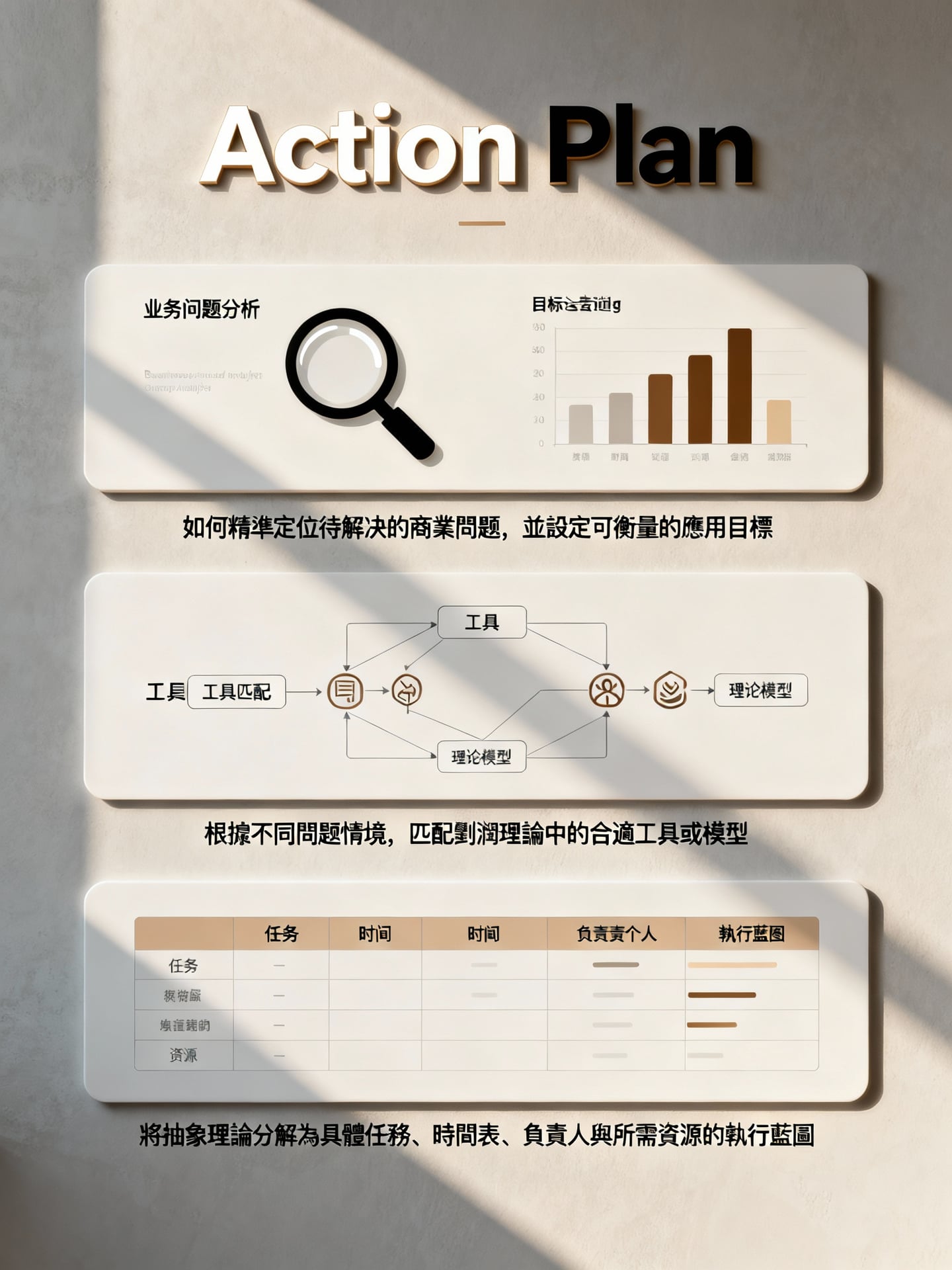 理論轉化應用的具體操作流程 - 說明圖片