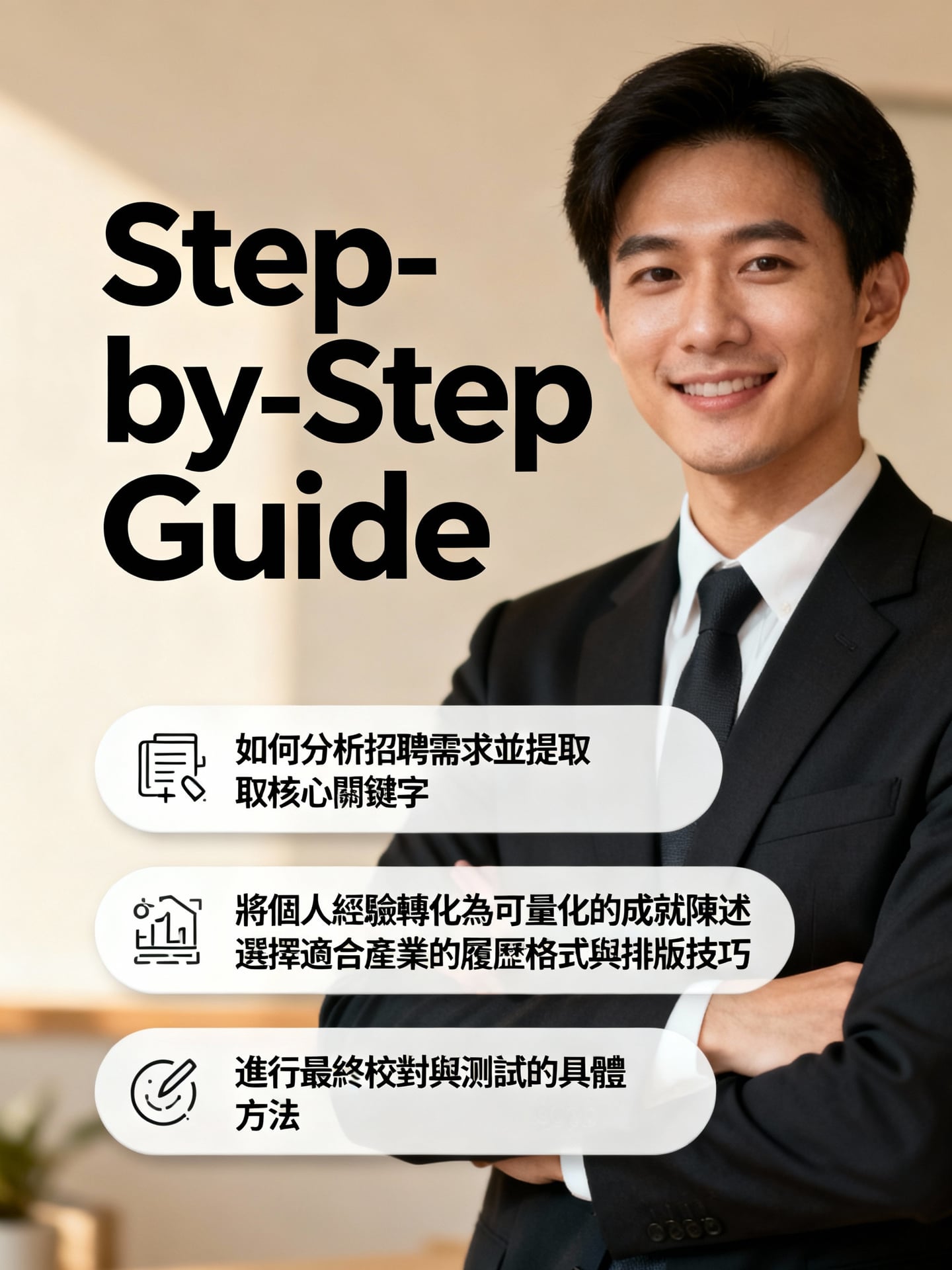 劉潤履歷解析:打造具商業影響力的專業履歷範例指南 3 從零開始的履歷打造詳細步驟 - 說明圖片