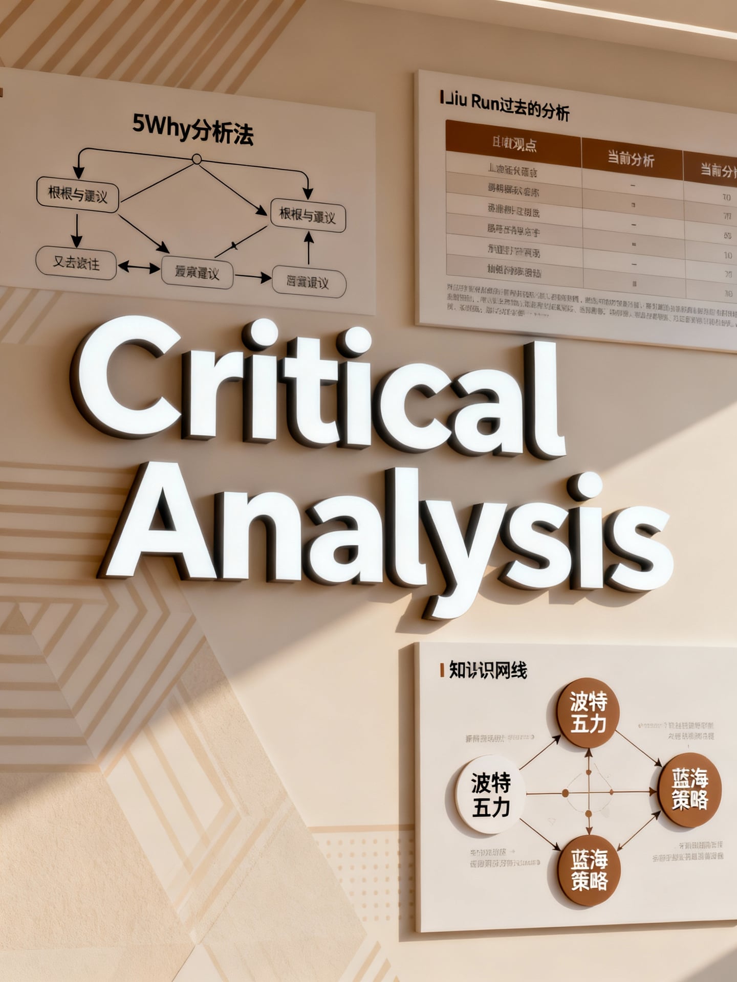劉潤最新演講精華:掌握三個關鍵步驟,將商業洞察轉化為行動 3 第二步:深度解構與邏輯驗證 - 說明圖片