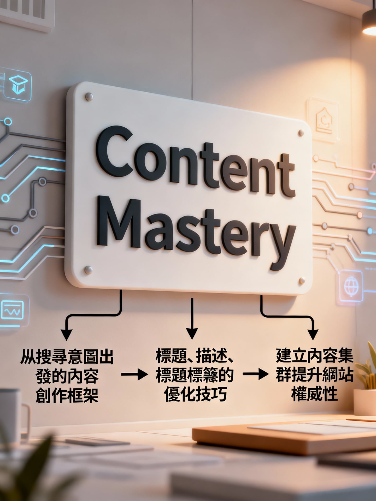 內容創作與優化的實戰步驟 - 說明圖片