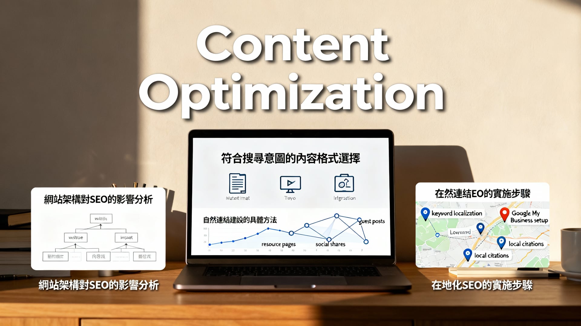 內容優化與連結建設 - 說明圖片