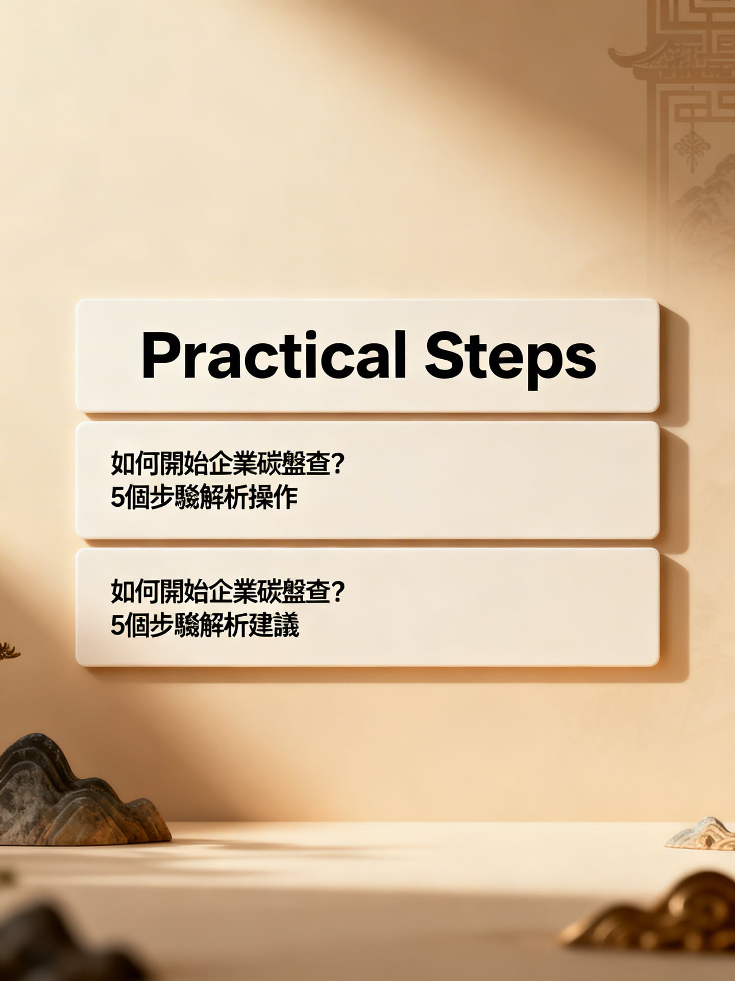 如何開始企業碳盤查？5個步驟解析實務應用 - 說明圖片