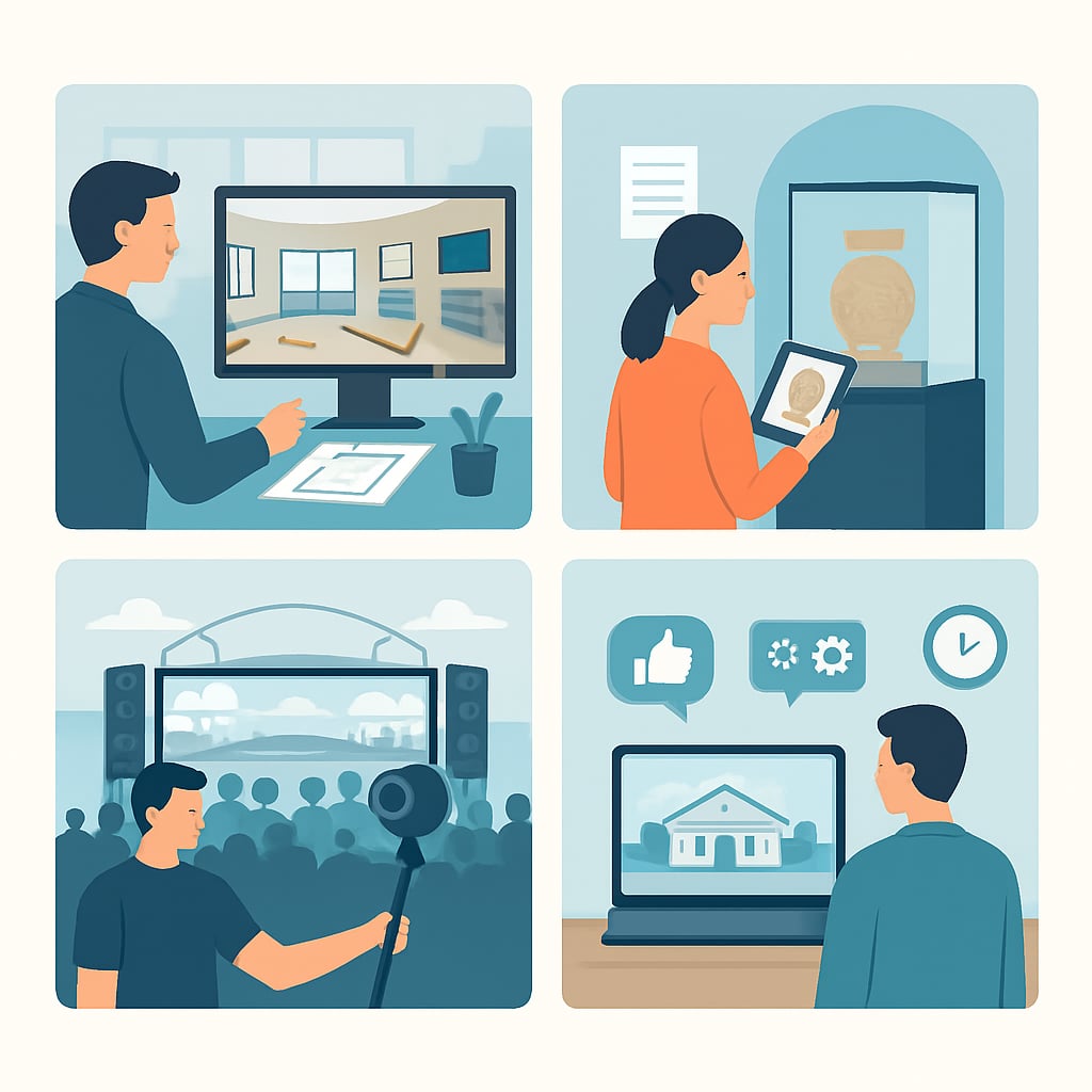 全景攝影器材技術核心:專業鏡頭與拼接軟體選擇指南 4 產業應用案例深度報告:從靜態展示到動態互動 - 說明圖片