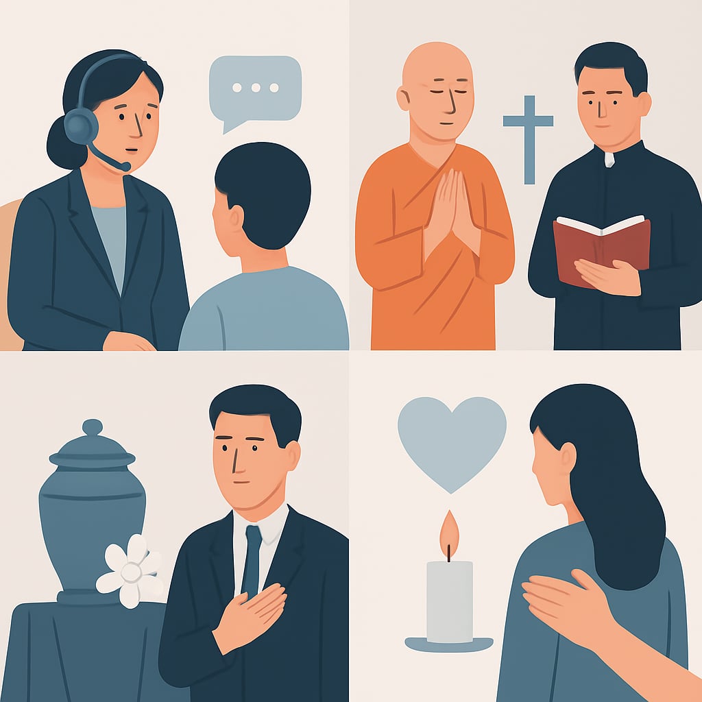 心理支持與禮儀層面的專業考量 - 說明圖片