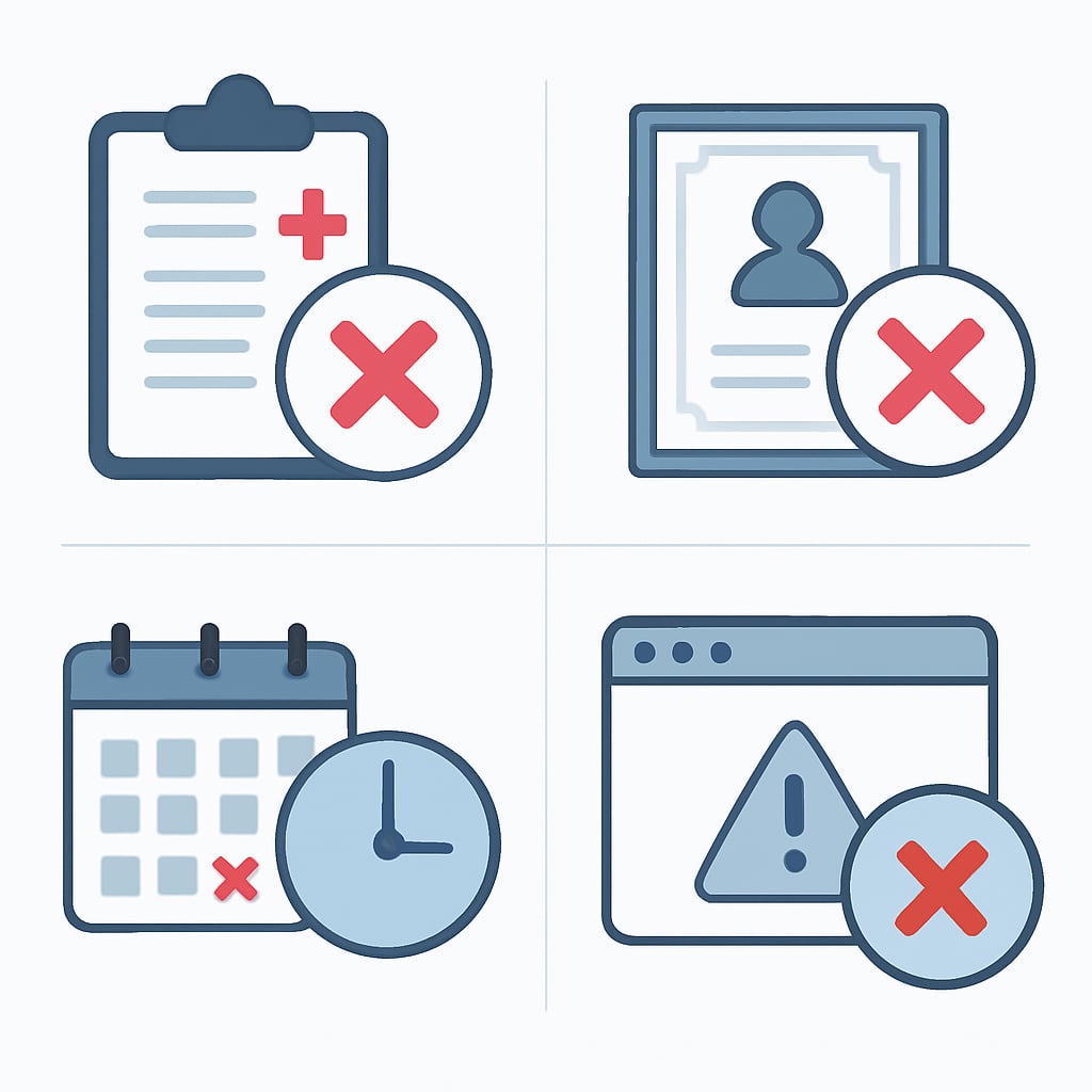 常見申請失敗原因深度分析 - 說明圖片