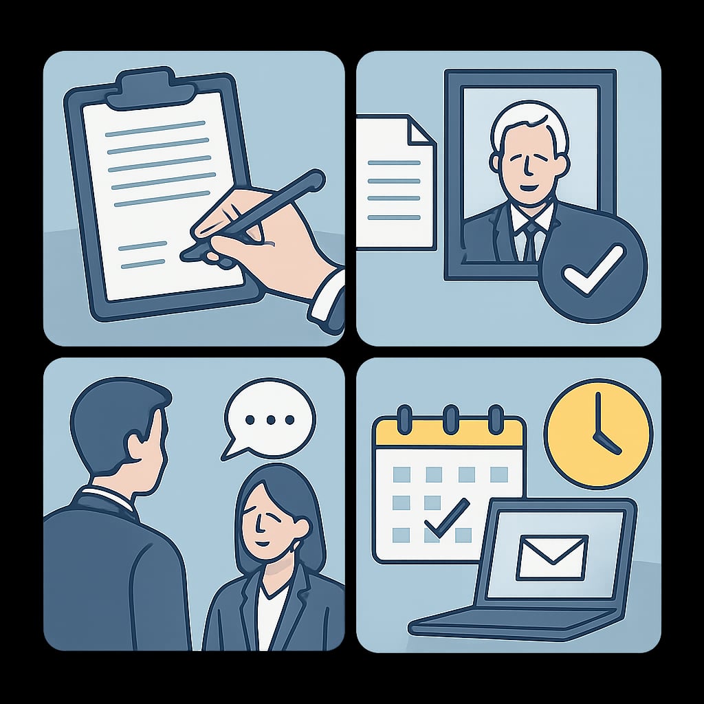 第三步：正式申請與假期間的注意事項 - 說明圖片