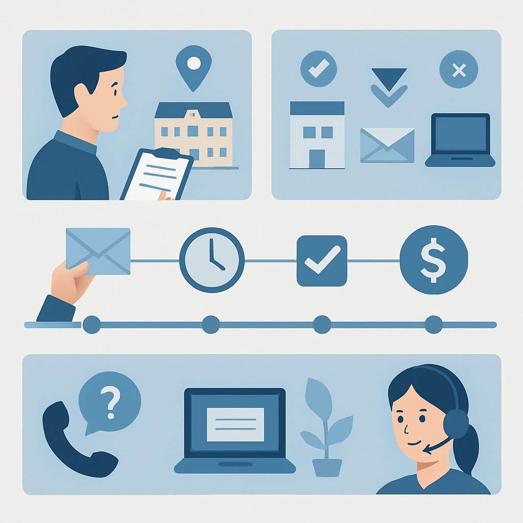 第三步:遞交申請與流程追蹤 - 說明圖片