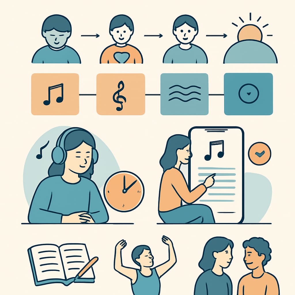 從聆聽到療癒：整合音樂於告別歷程的實踐指南 - 說明圖片