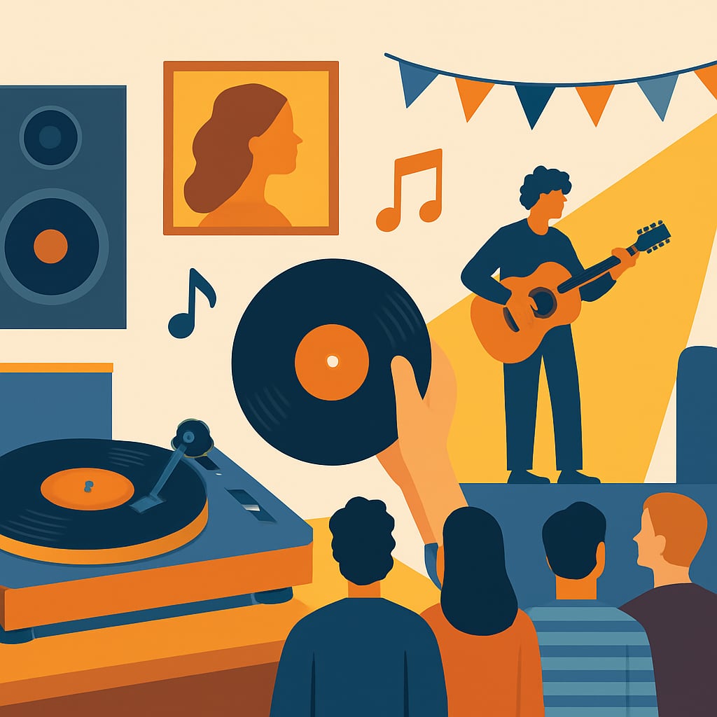 「懷舊聆聽」的線下體驗：從黑膠復興到主題音樂活動 - 說明圖片