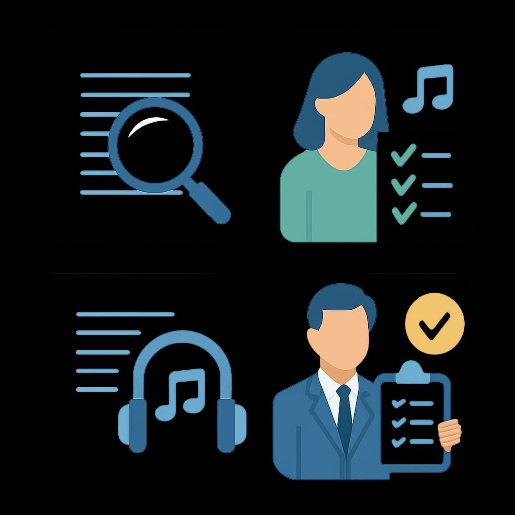 第三步:實際選曲與評估案例解析 - 說明圖片