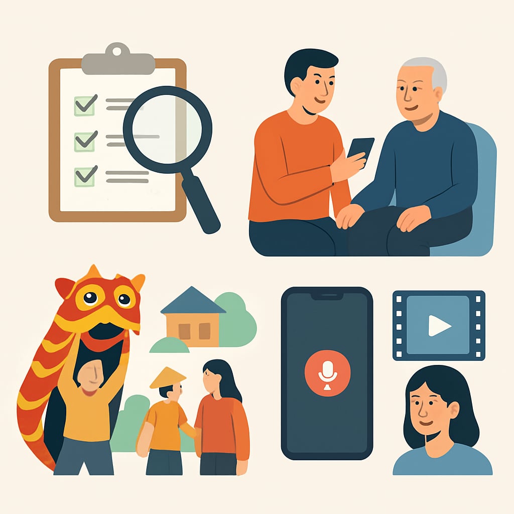 行動指南:從聆聽到傳承的實踐步驟 - 說明圖片