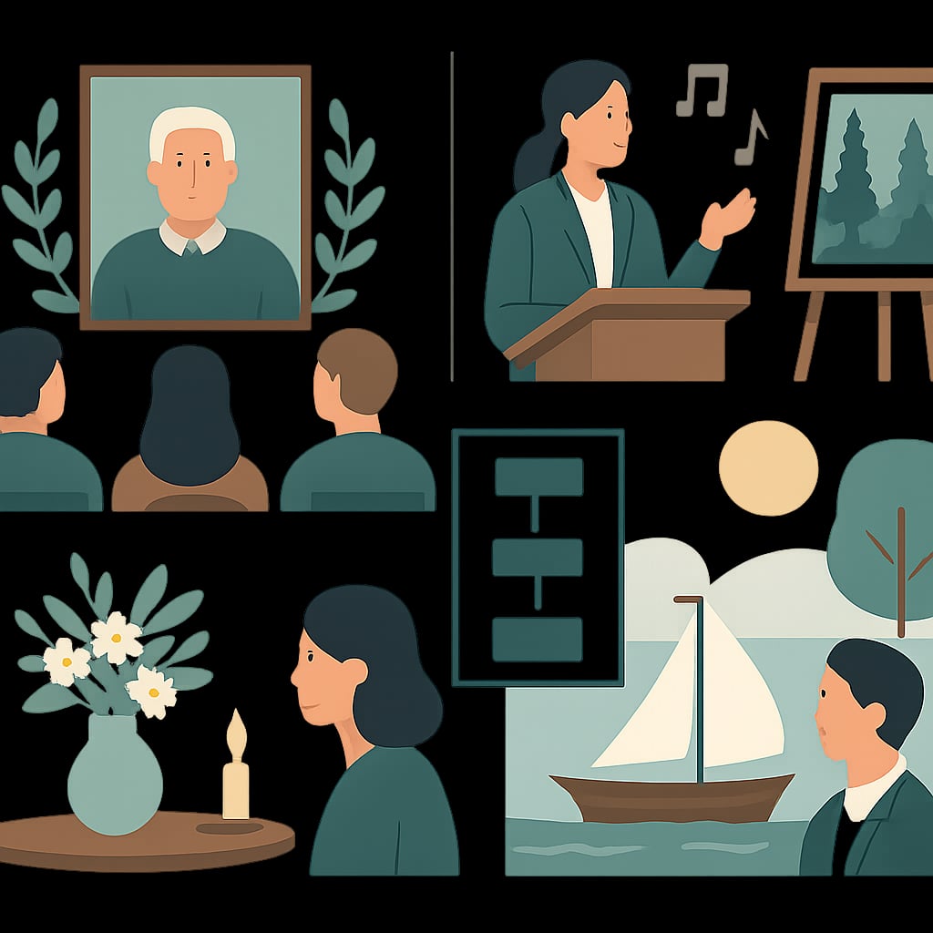 「非宗教」與「跨宗教」主題喪禮的設計實務 - 說明圖片