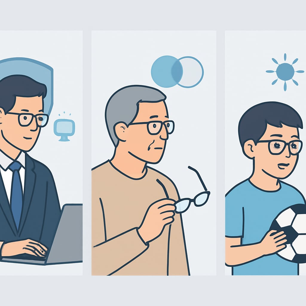 實際案例分享：不同視力需求的評估與配鏡方案 - 說明圖片