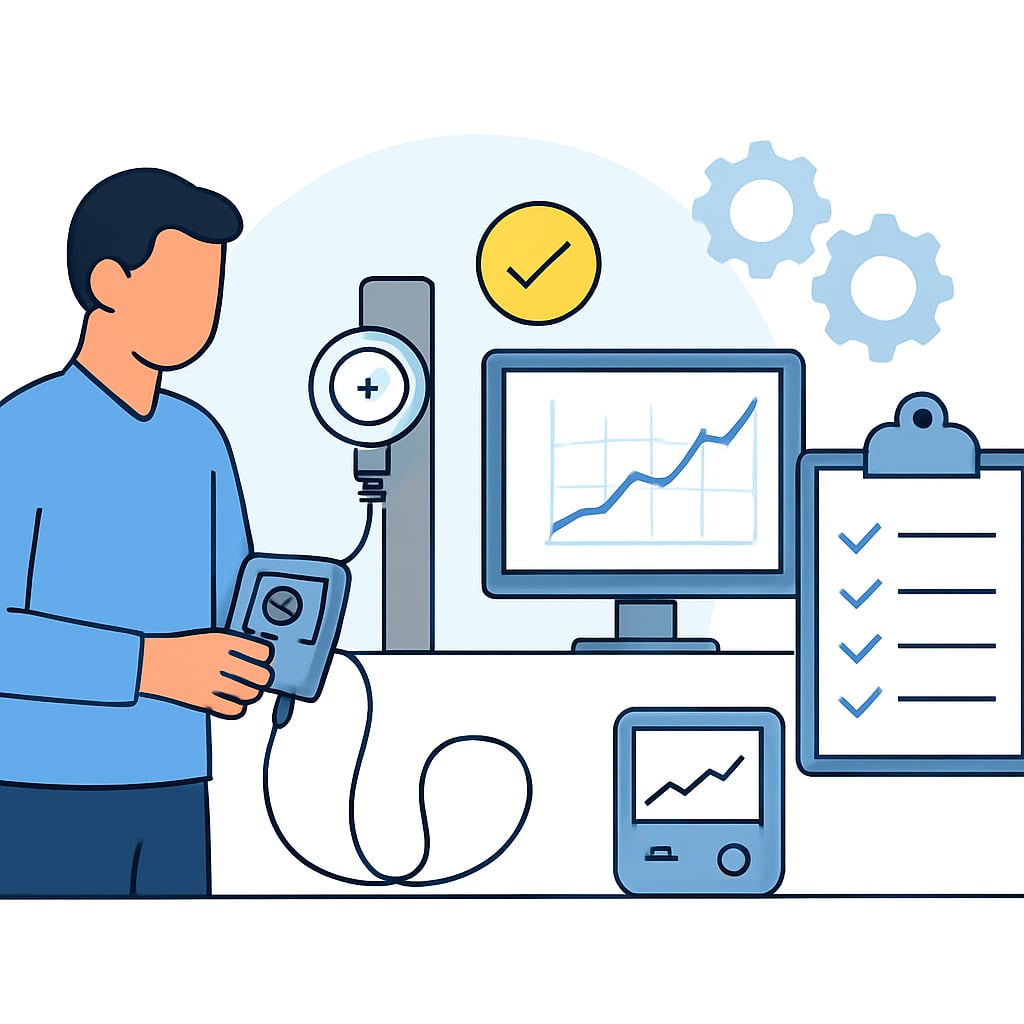 步驟三：校準與效能驗證 - 說明圖片