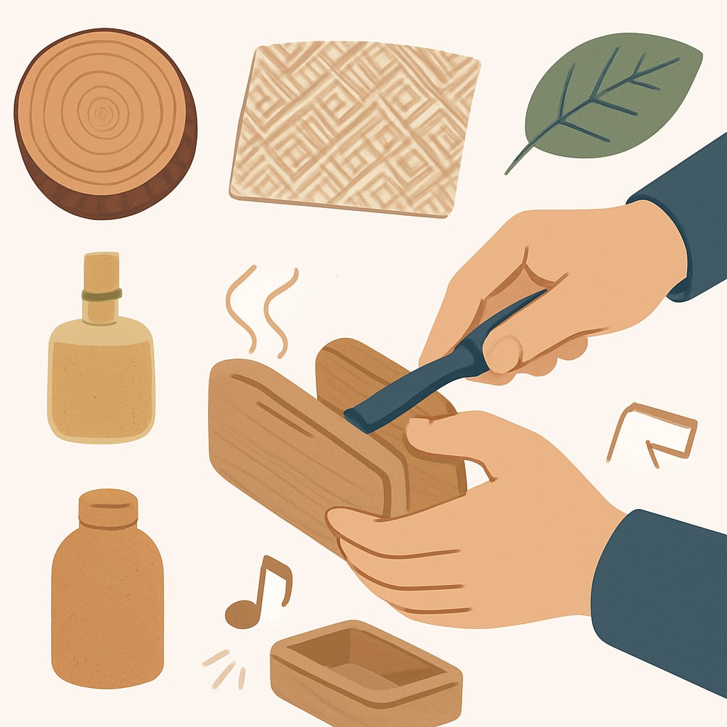 步驟三：材料、工藝與感官體驗的細節設計 - 說明圖片