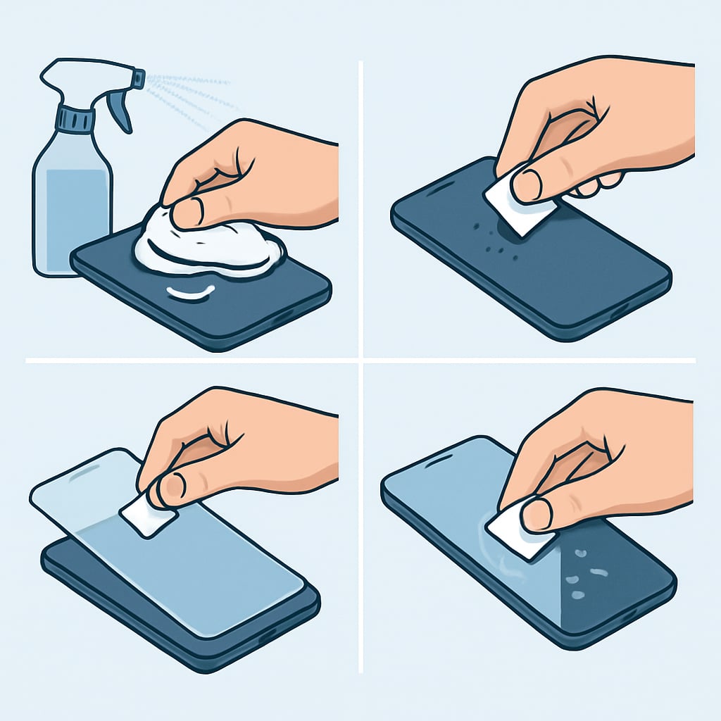 零失敗貼膜步驟詳解：從工具準備到氣泡排除 - 說明圖片