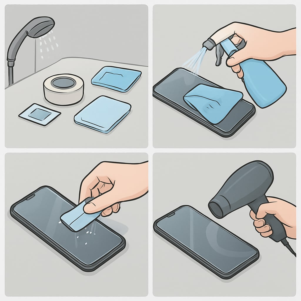 零失敗貼膜步驟教學：從清潔到收邊的詳細圖解 - 說明圖片