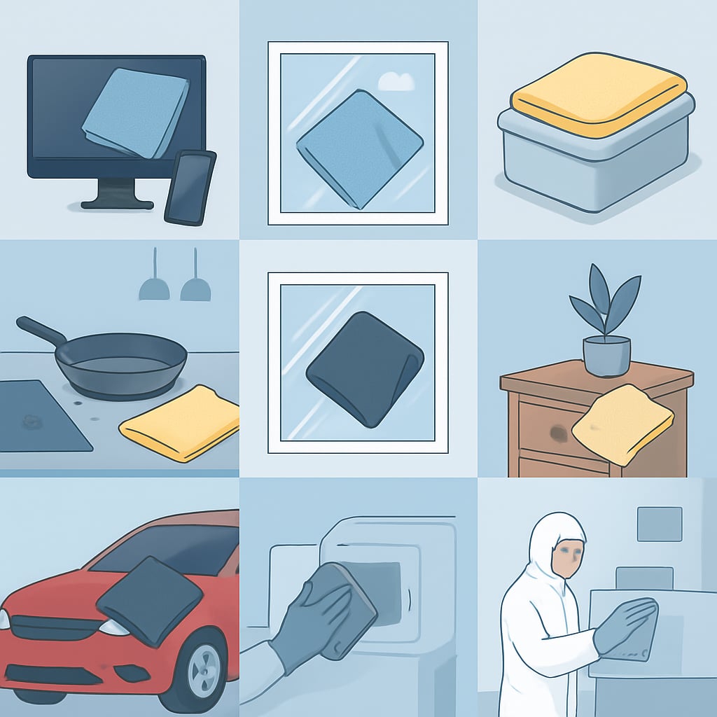 專用場景深度指南：根據需求選擇最適擦拭布 - 說明圖片