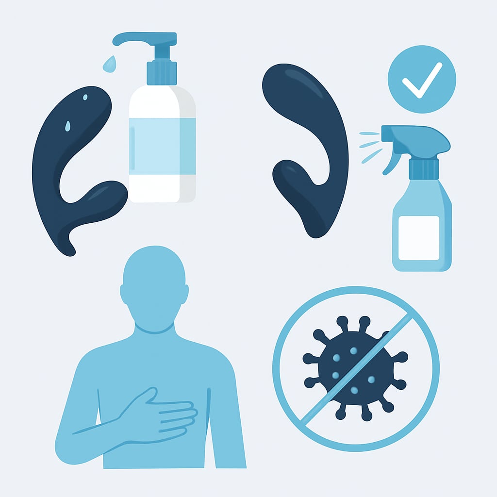 使用後清潔與保養 - 說明圖片