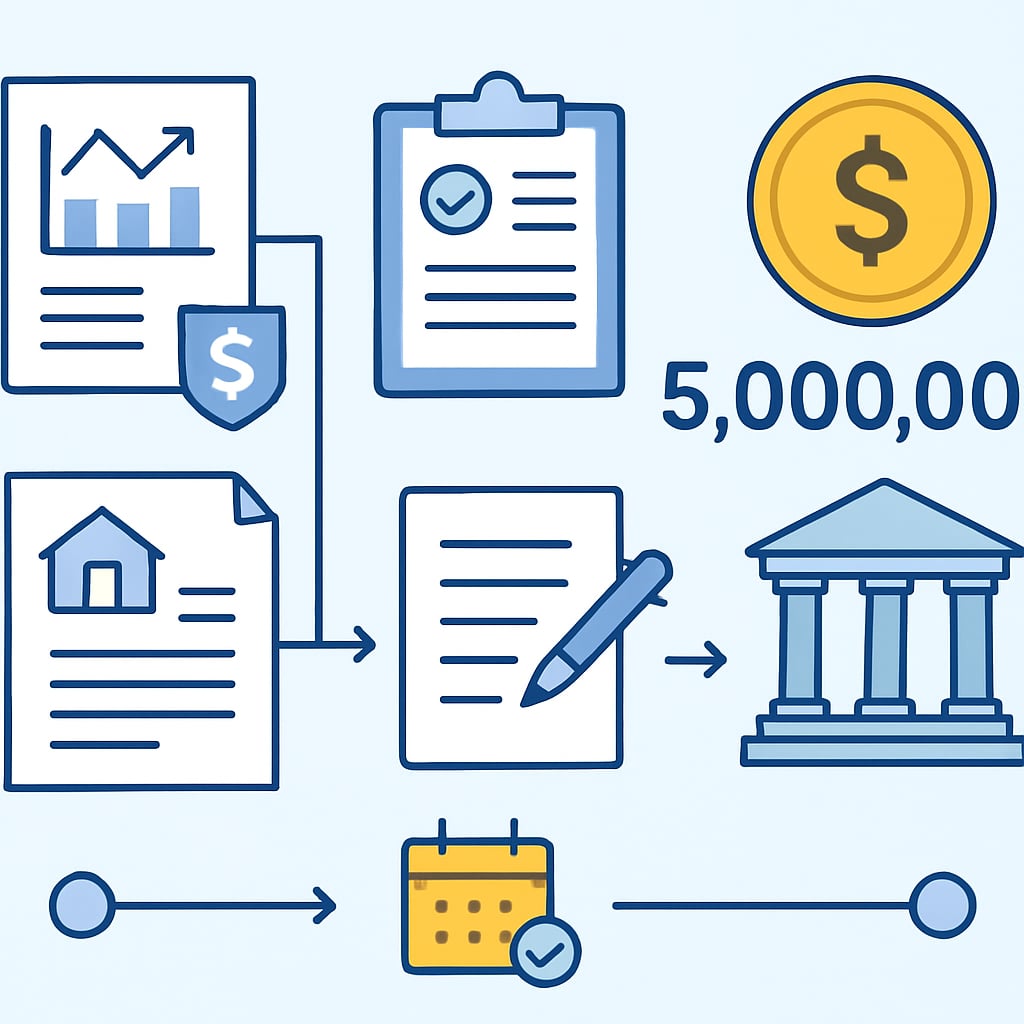 提升500萬貸款核准率的整合性文件準備與申請流程 - 說明圖片