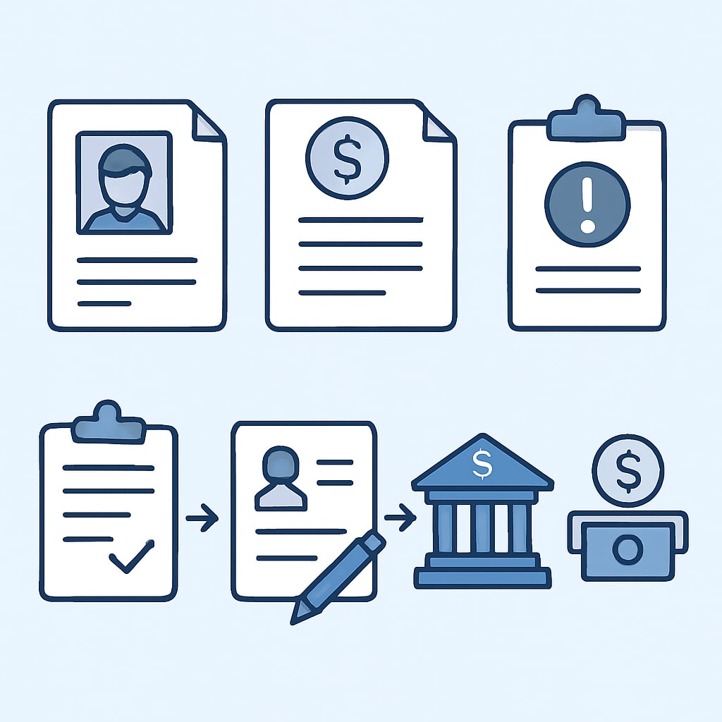 第三步:準備文件與正式申請流程 - 說明圖片