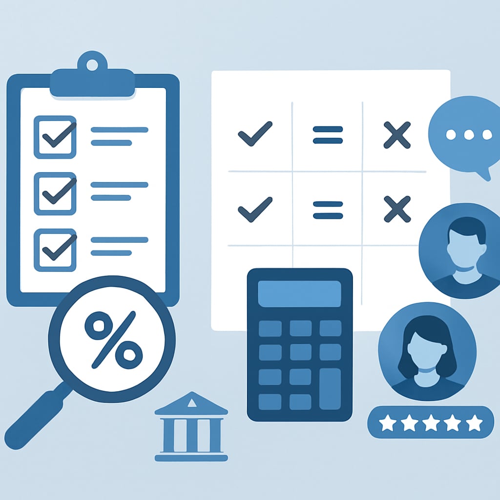 第三步：比較與驗證服務方案 - 說明圖片