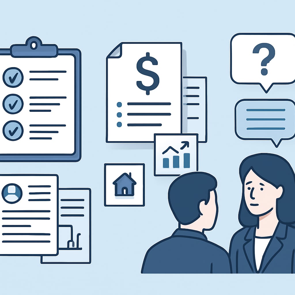 關鍵三：精準準備貸款申請文件與溝通策略 - 說明圖片