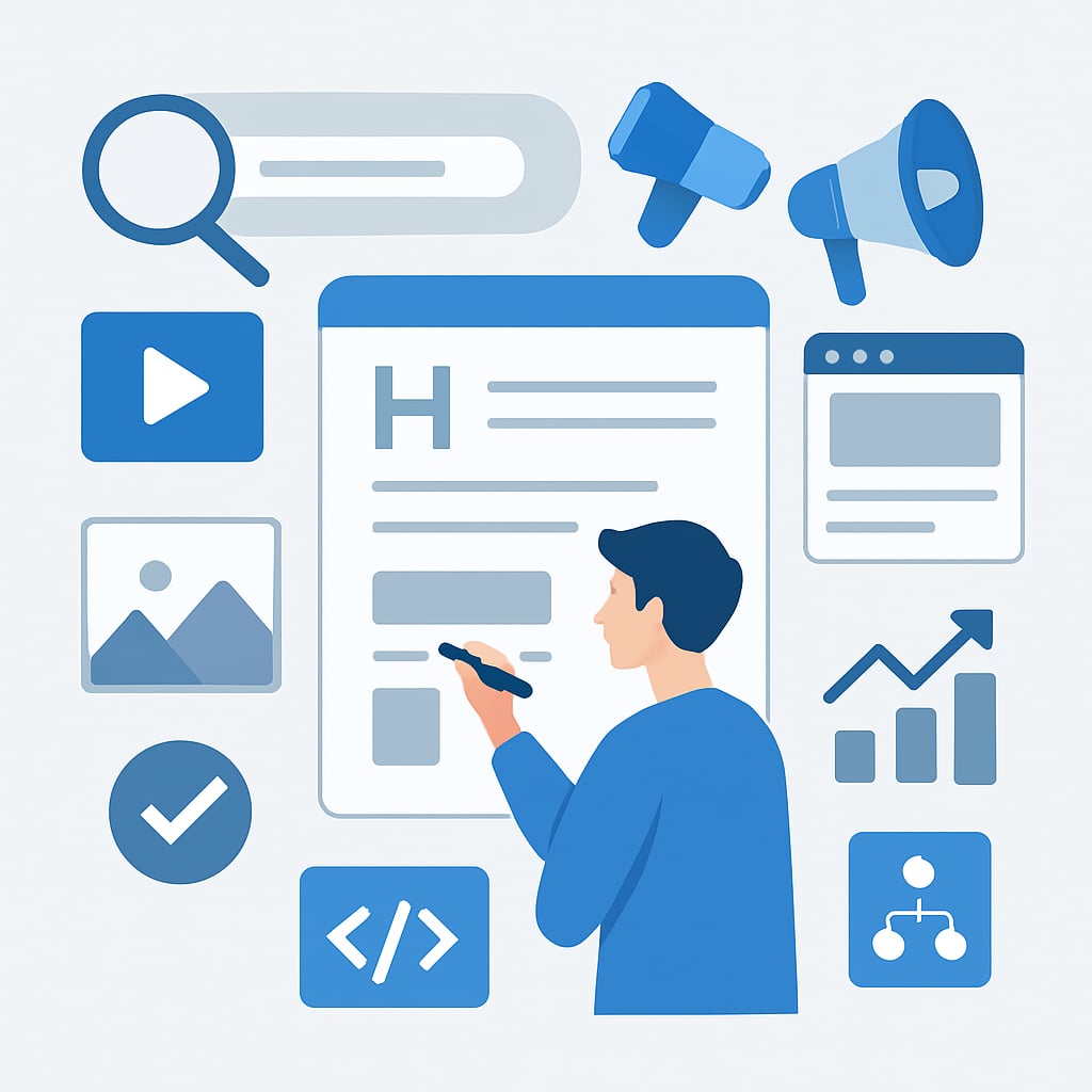 Implementation Step 2: Content Creation and On-Page Element Optimization - Explanatory Image