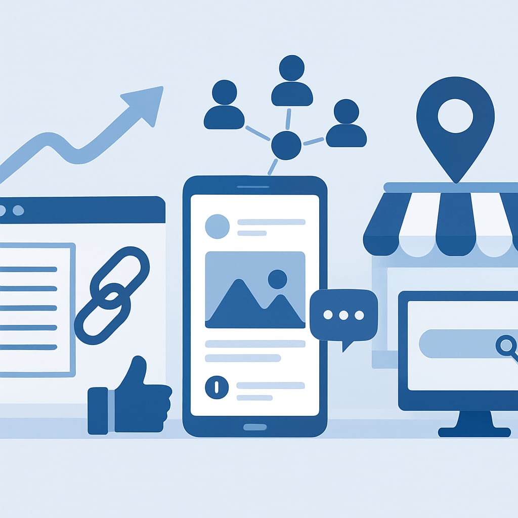 External Link Building and Authority Enhancement - Illustration