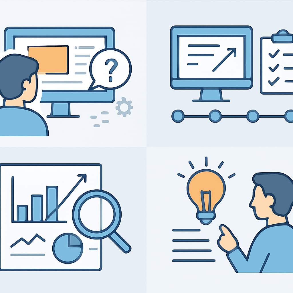 Learning SEO Applications Through Real-World Case Studies - Illustration