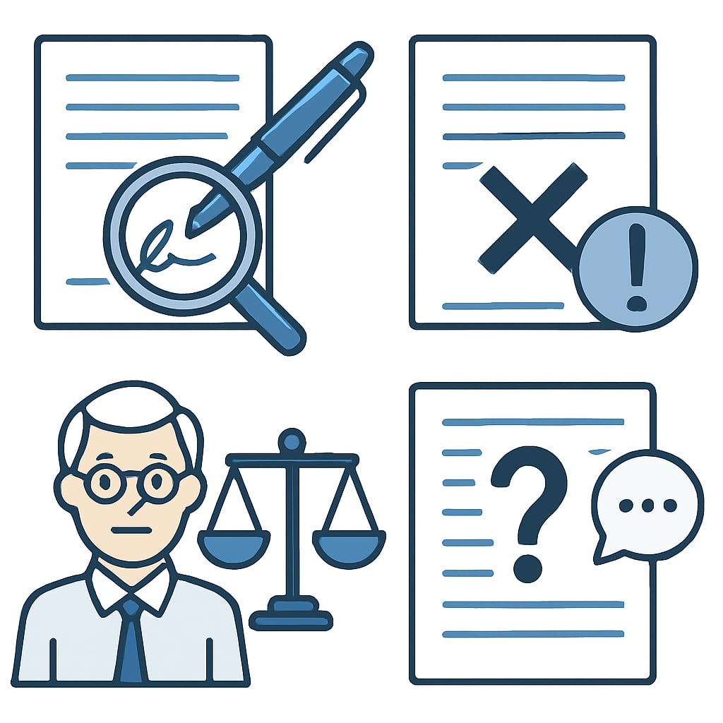 確保遺囑效力的關鍵與常見無效原因 - 說明圖片