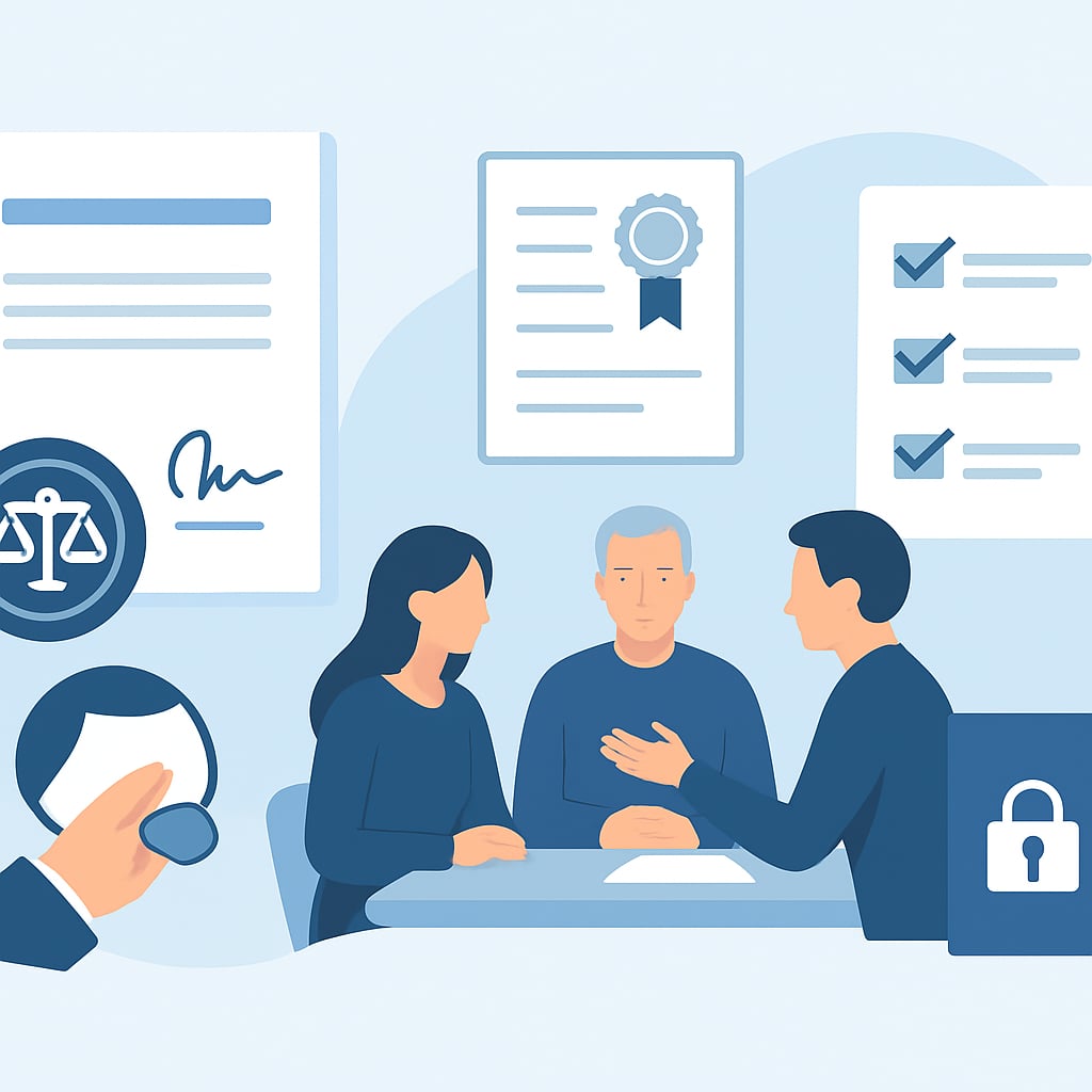 第三步：法律文件與後續安排 - 說明圖片