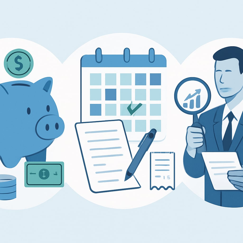 第三步：資金籌措與執行管理 - 說明圖片