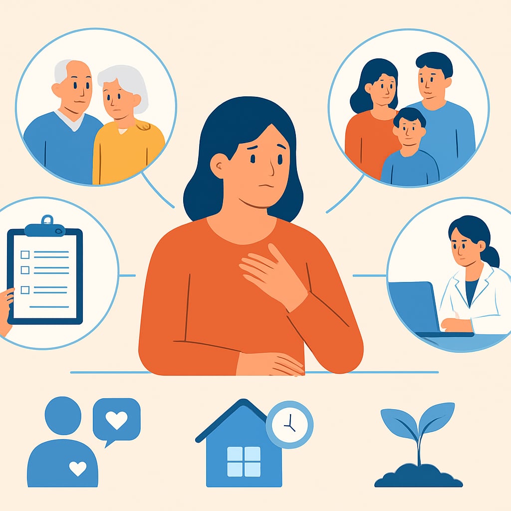 照顧者的核心角色與全方位支持系統 - 說明圖片