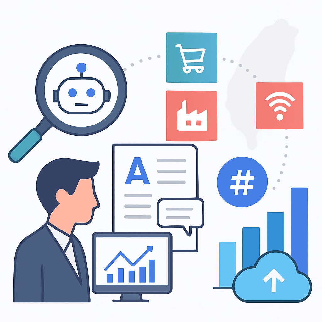 在地化應用：針對台灣產業的AI SEO調整技巧 - 說明圖片