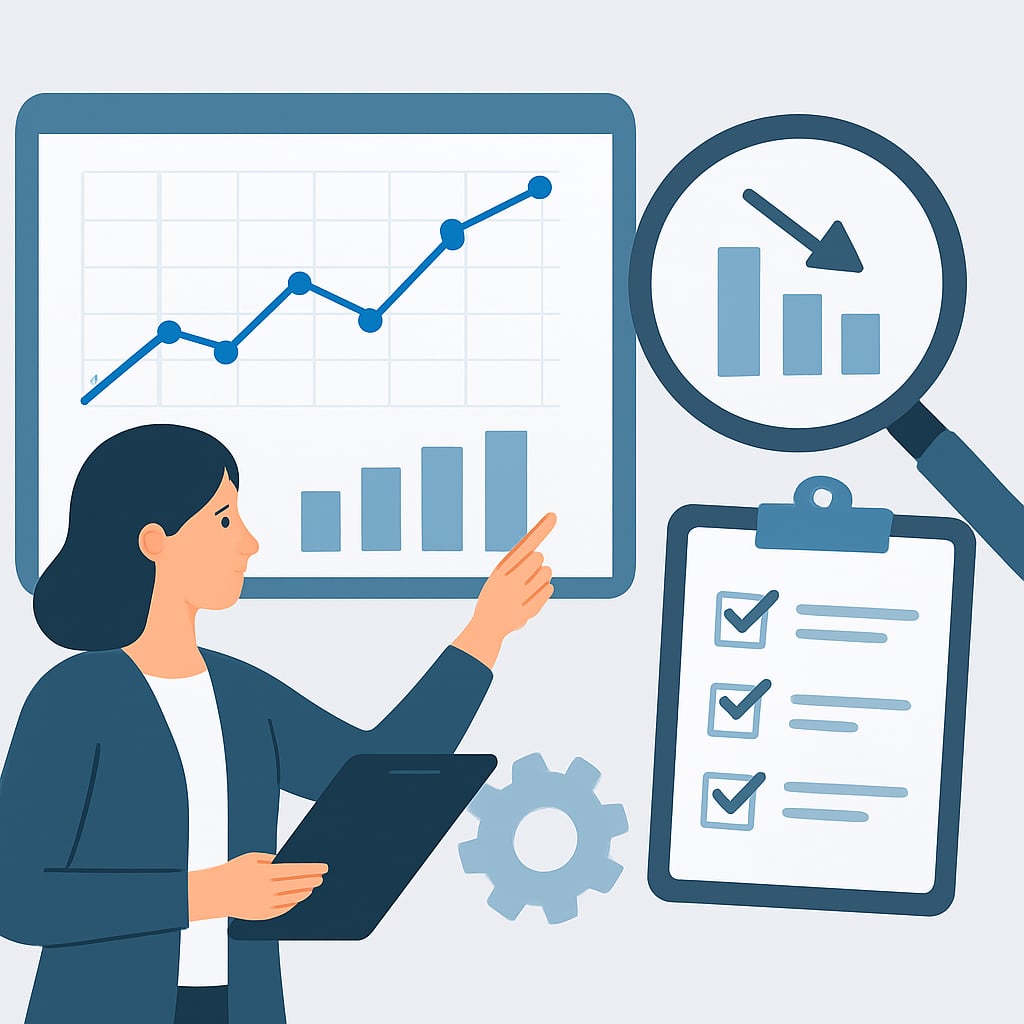 第三步：分析數據與制定優化行動 - 說明圖片