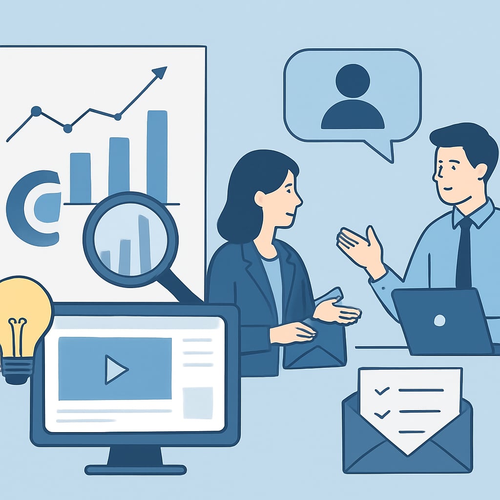 步驟三：創建有價值的內容與個人化聯繫策略 - 說明圖片