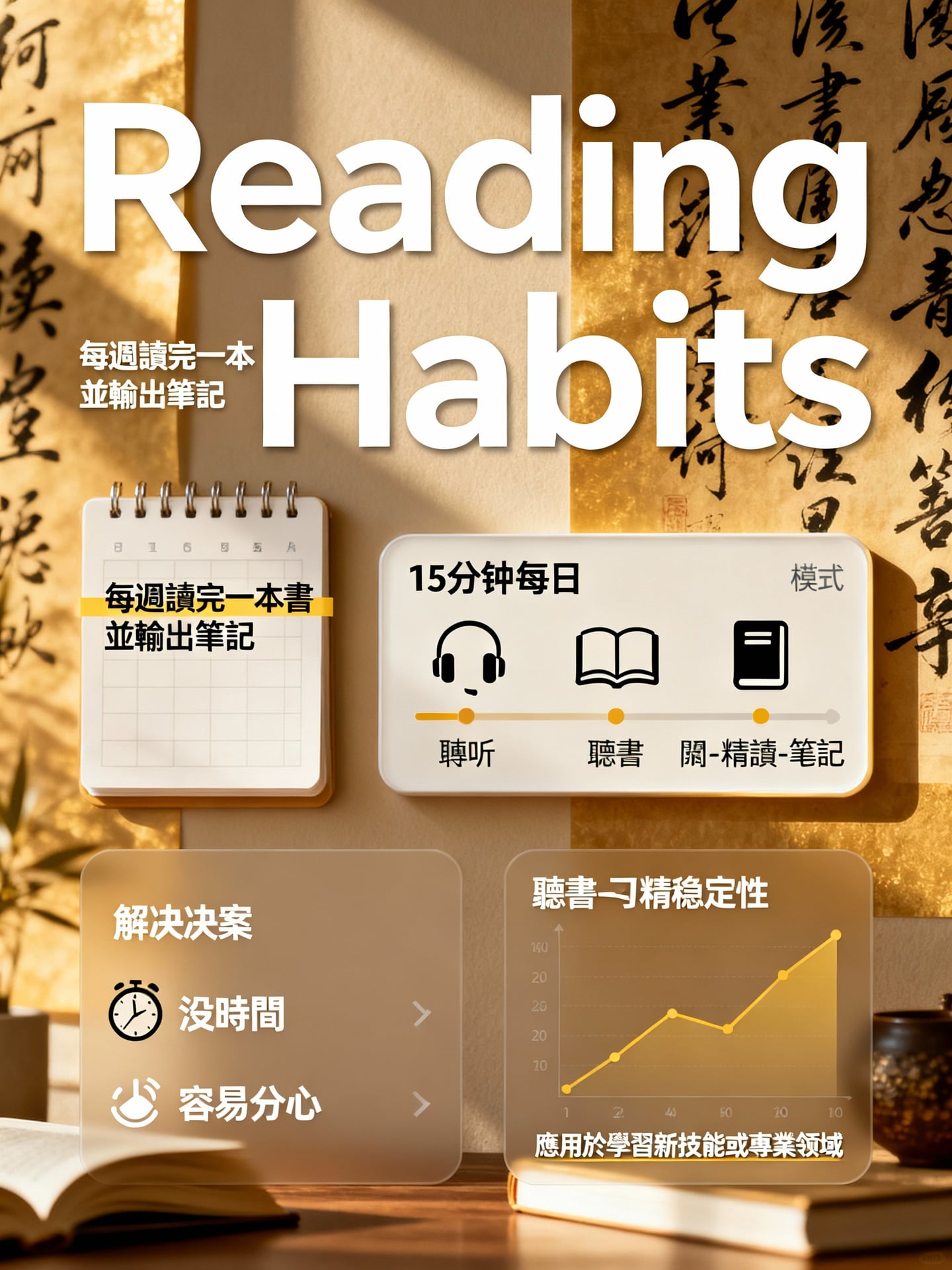 個人成長的實踐路徑：培養閱讀習慣 - 說明圖片