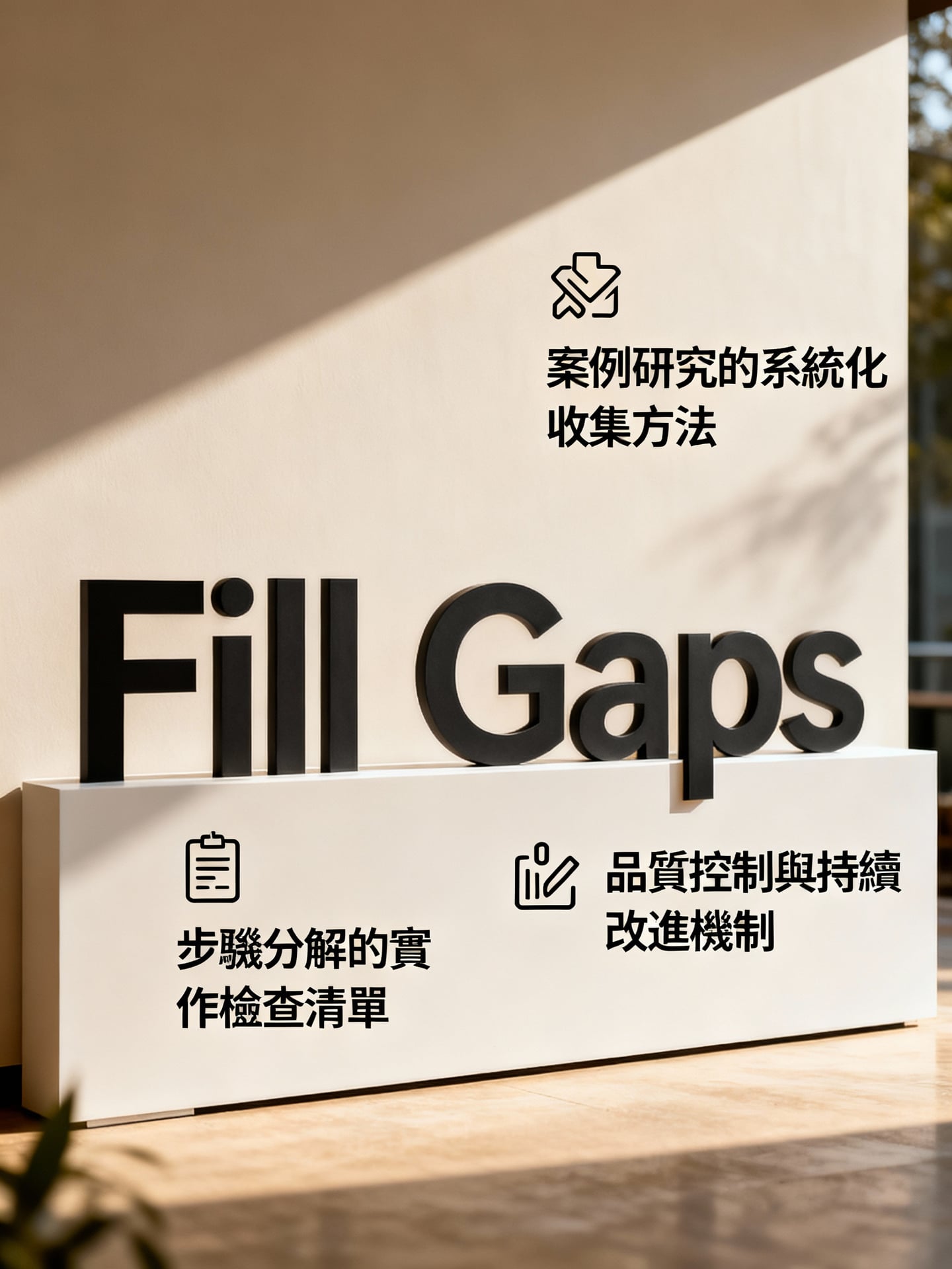 填補內容缺口的具體方法 - 說明圖片