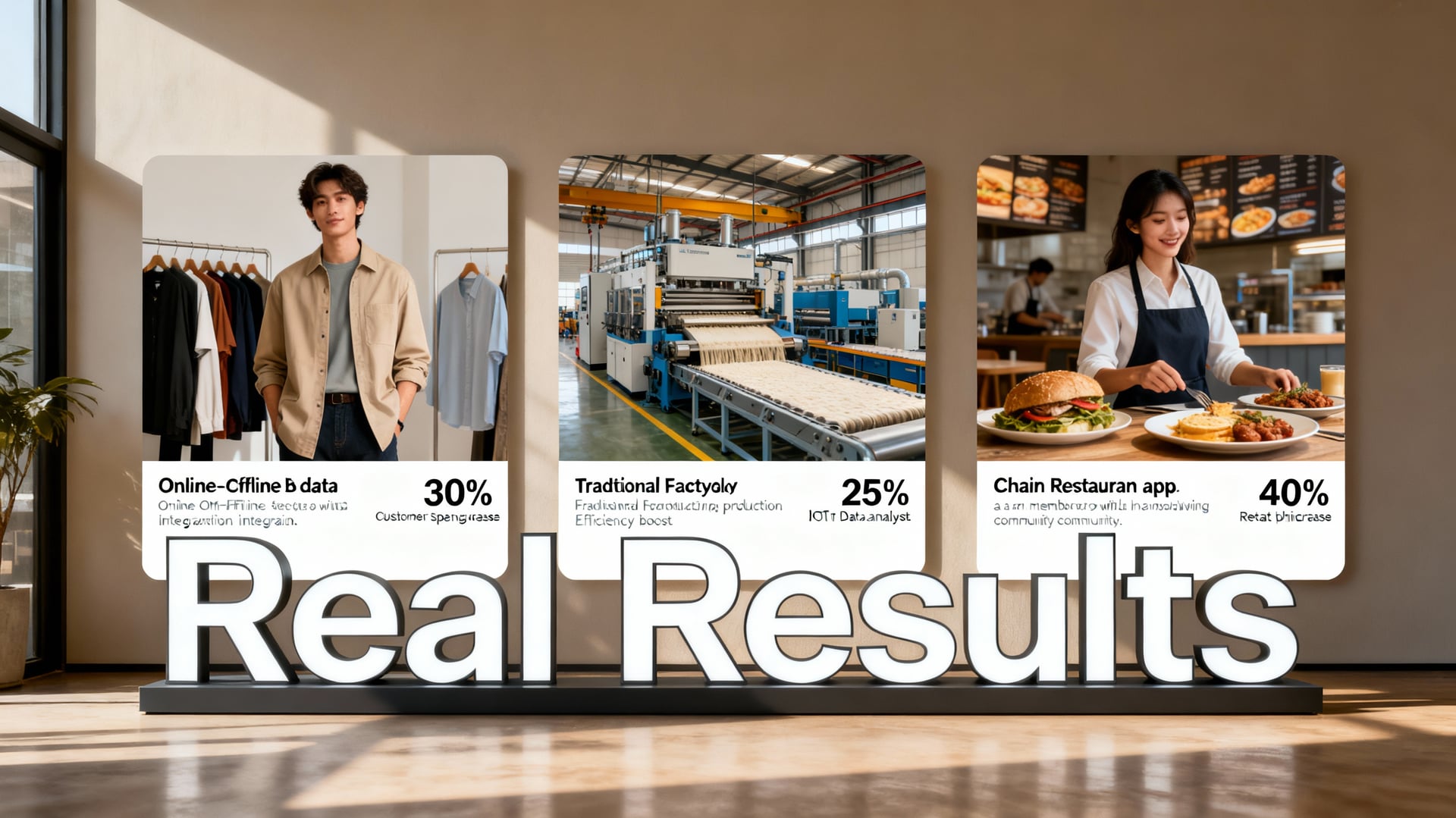 張琦最新演講精華:三大策略解析與實戰應用步驟 4 跨產業應用實例與效益分析 - 說明圖片