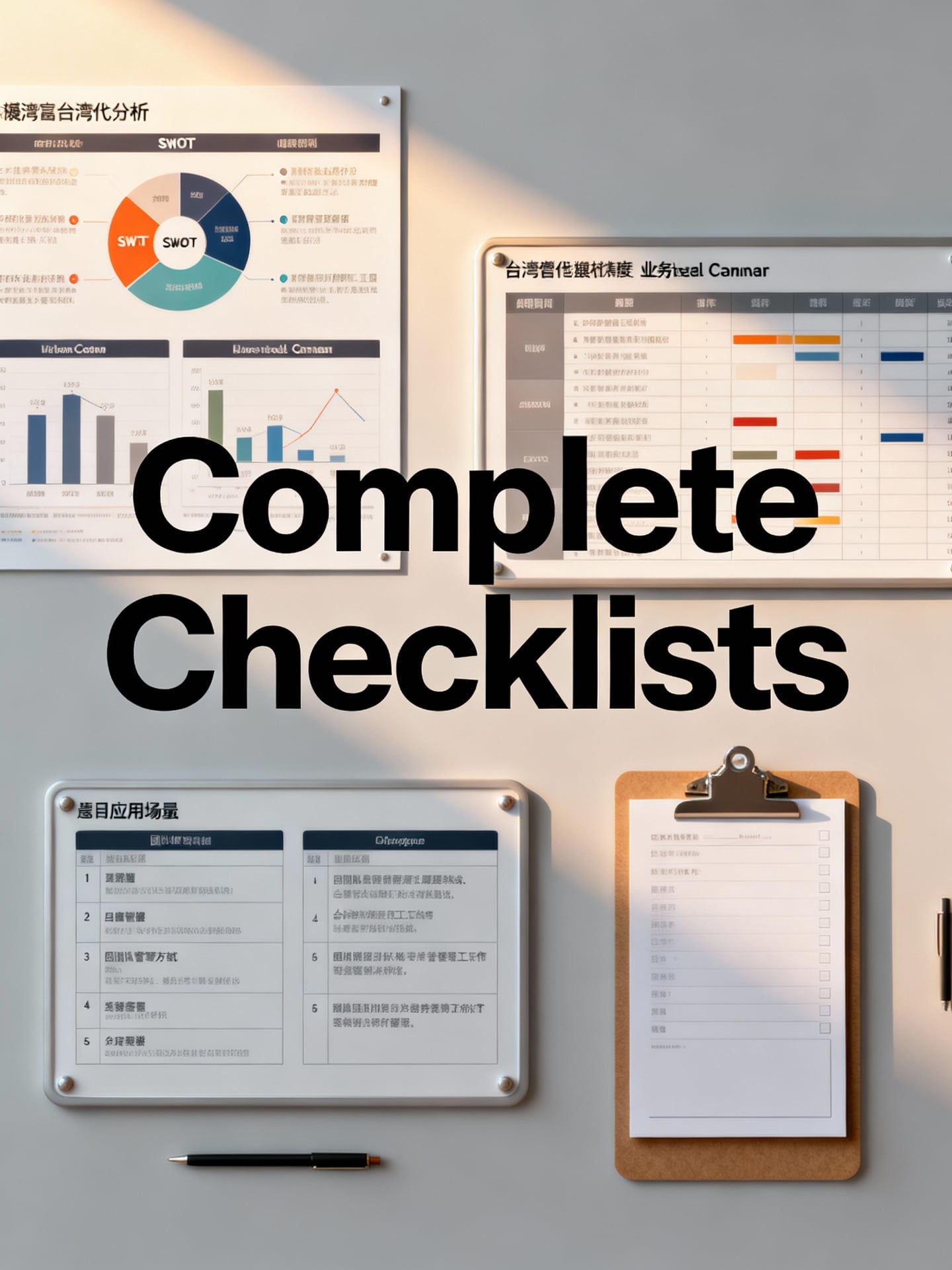 實操工具與檢查清單完整彙編 - 說明圖片