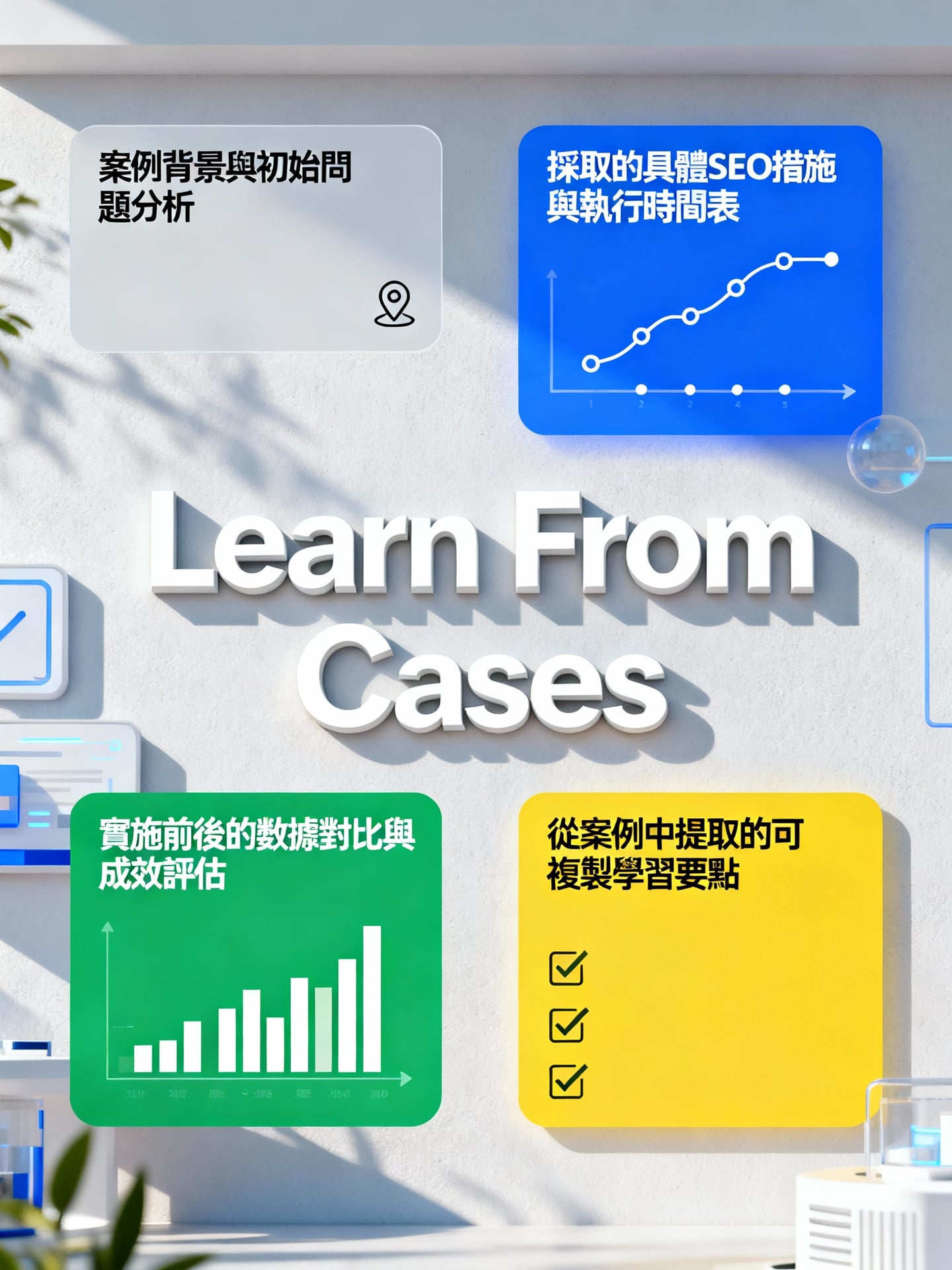 Learning SEO Applications Through Real-World Cases - Illustration