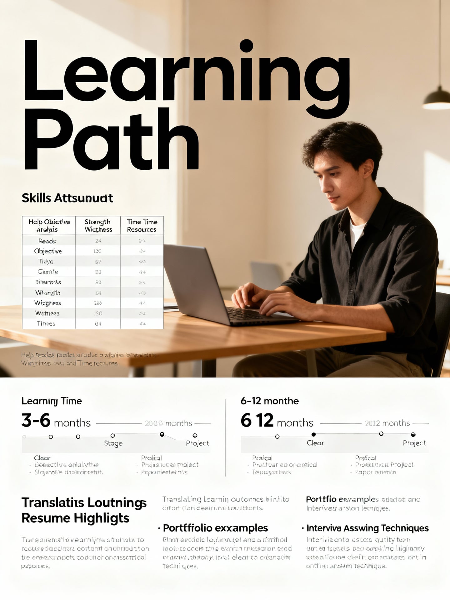 打造個人化學習路徑圖：從新手到就業的實戰規劃 - 說明圖片