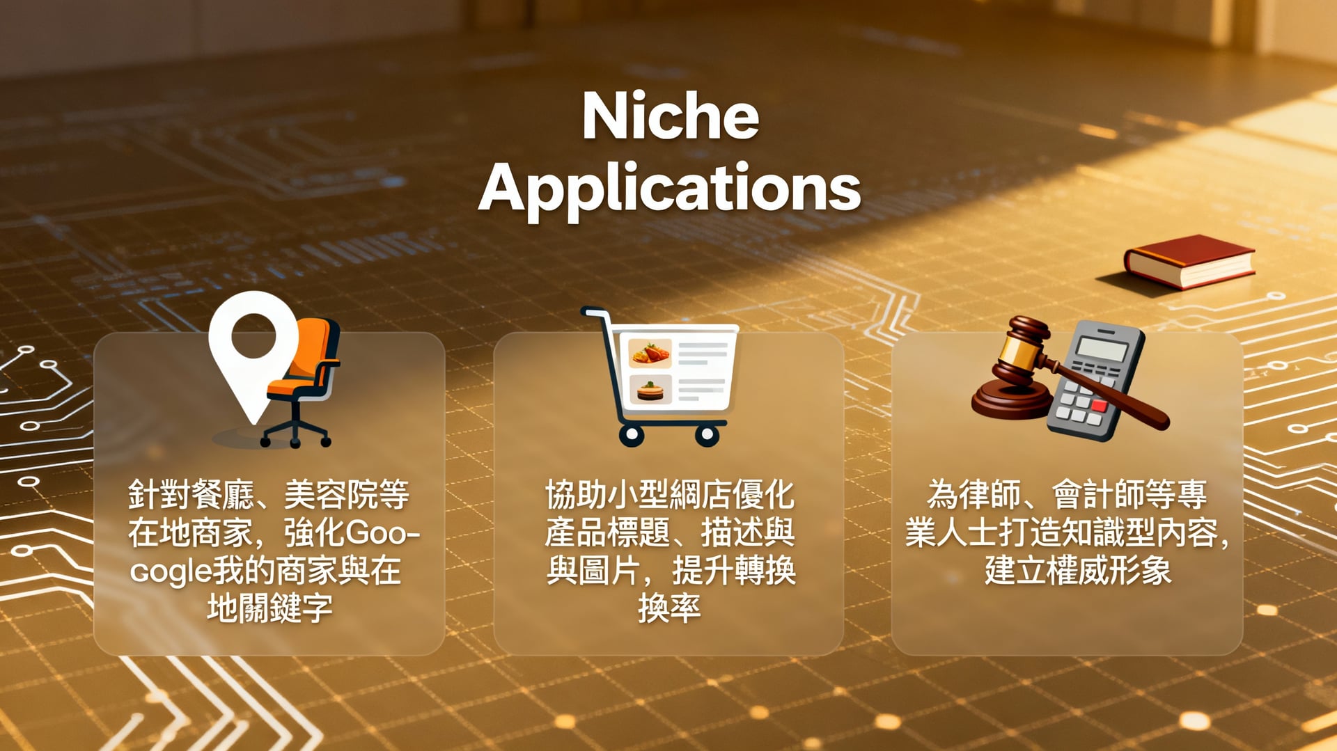 針對特定微型產業的SEO入門實戰應用 - 說明圖片